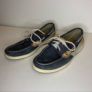 Men’s Sperry Top Sider Boat Shoes Navy Blue Size 9M